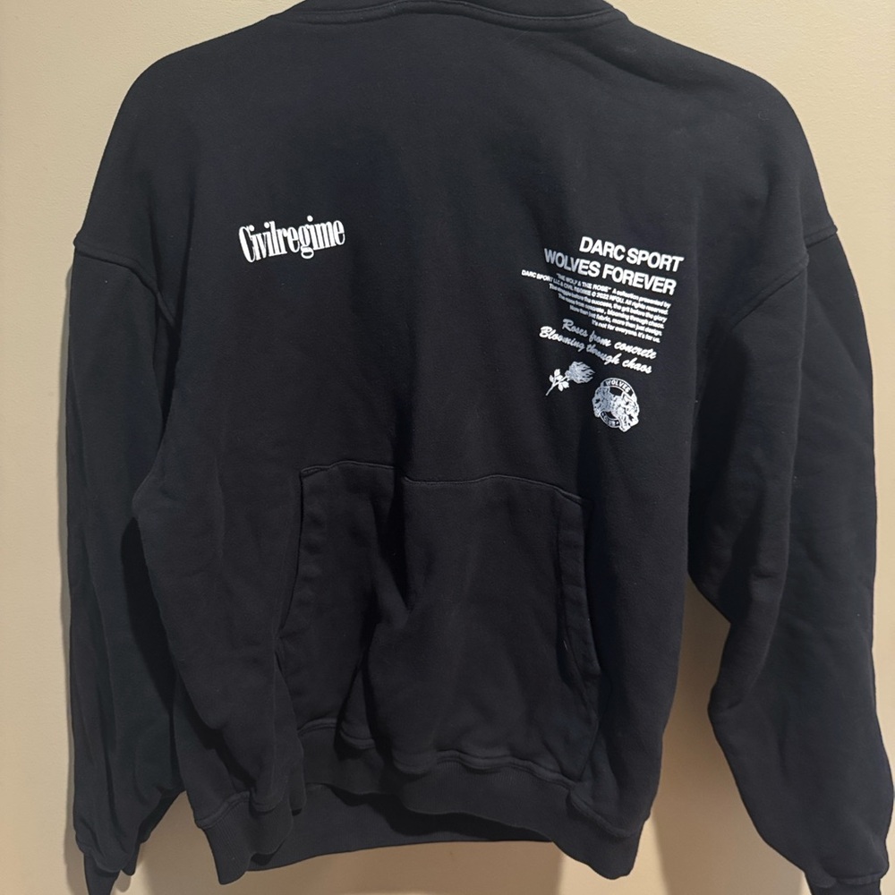 Darc Sport The Wolf & The Rose “pierce” hoodie x Civil regime